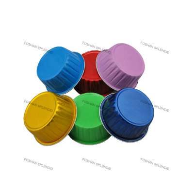 disposable bakery containers aluminum foil baking cups for cake with dome lid/flat lid