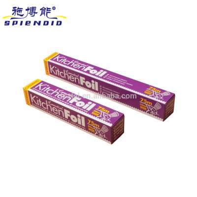 A8011 Alloy and Kitchen Use aluminium foil roll for food packaging standard size wrapping paper