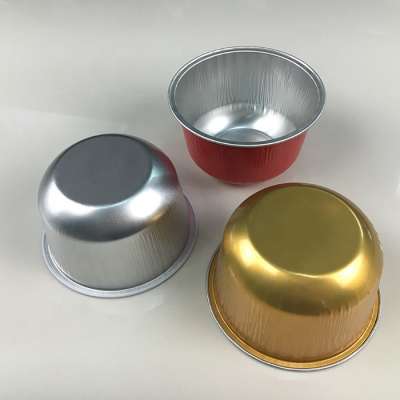 baking suppliers for muffin cup aluminum bake cups with lid  foil containers