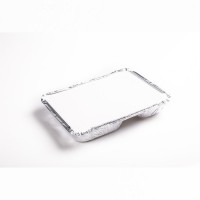 810ml customize food grade take out food box household aluminum foil disposable container for fast food